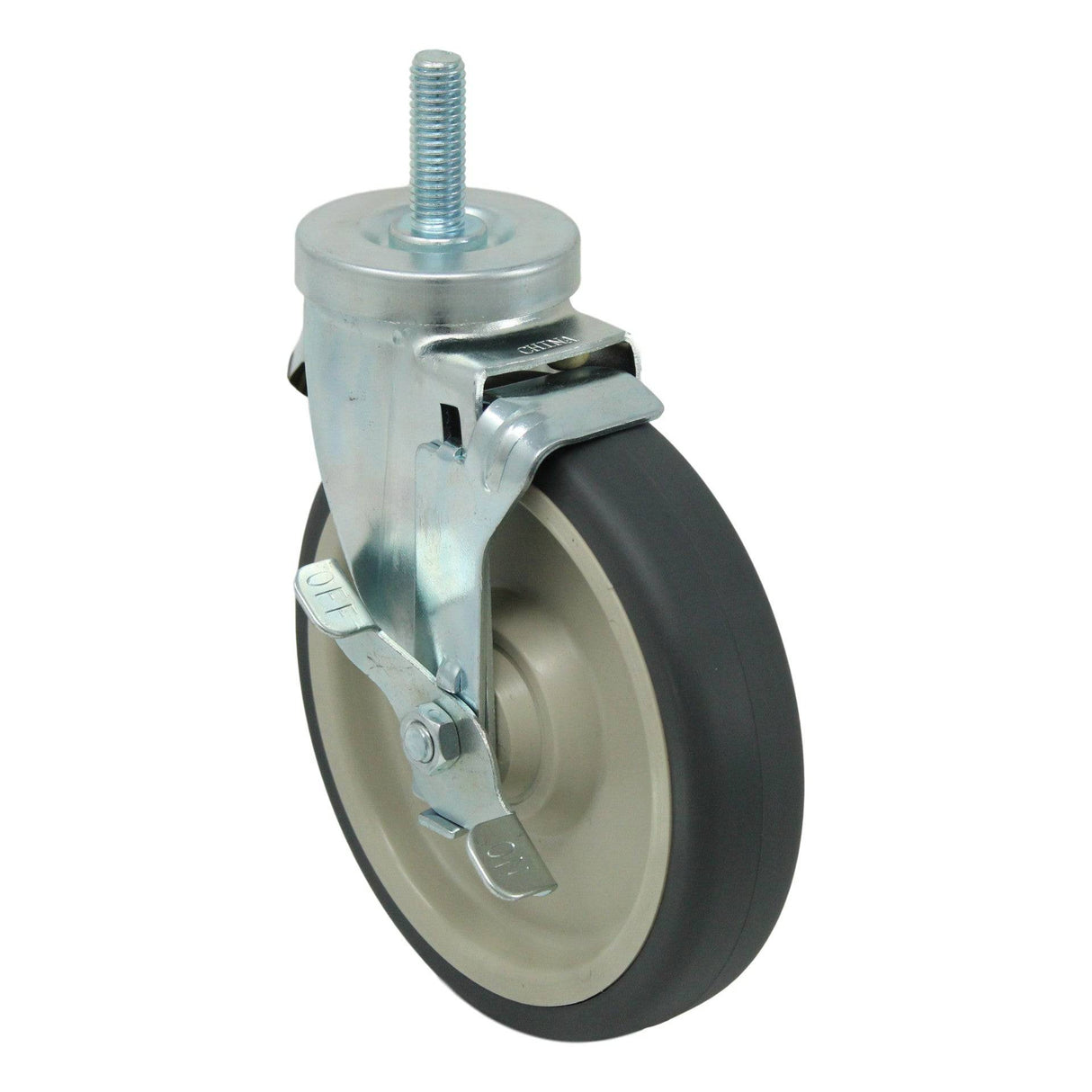 6" x 1-1/4" Light Medium Duty Swivel Caster with Poly-Pro Wheel - 75PP60GT4768TY