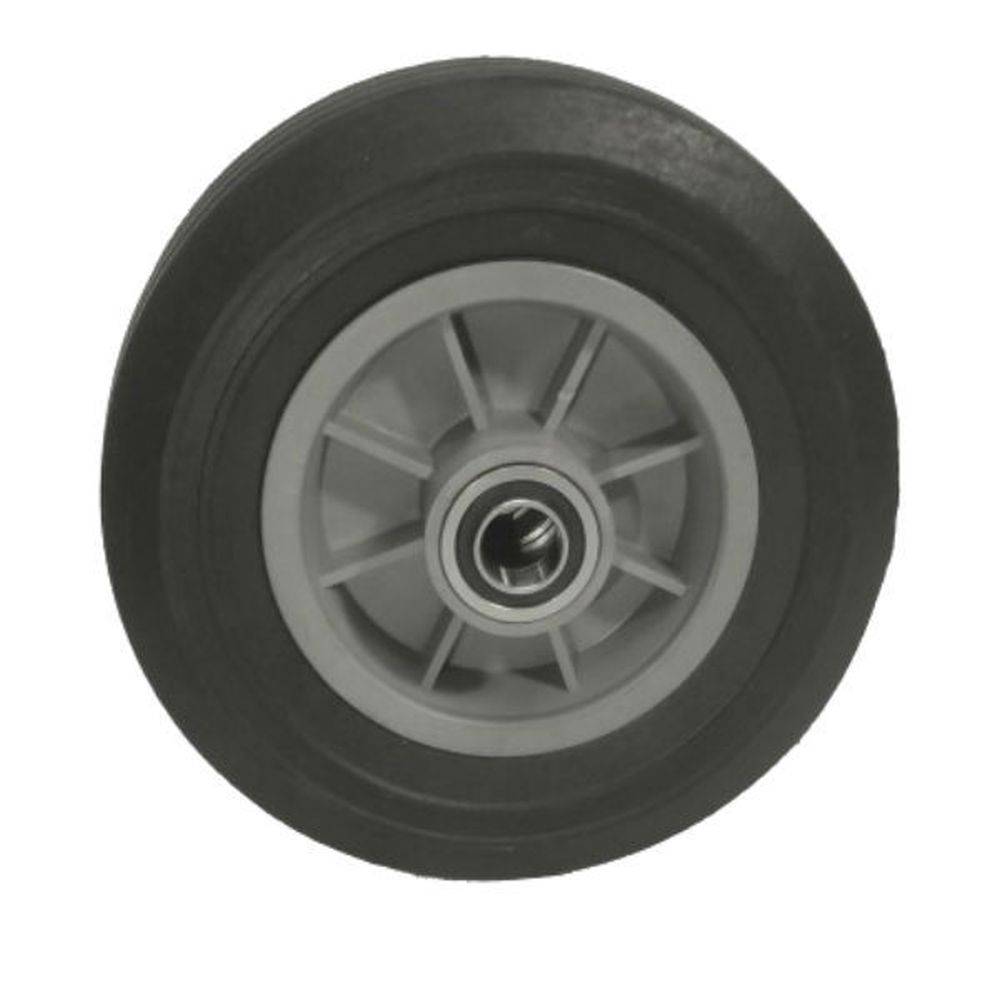 8" x 2-1/2" Semi-Pneumatic with Plastic Hub Wheel - SN80UCP2