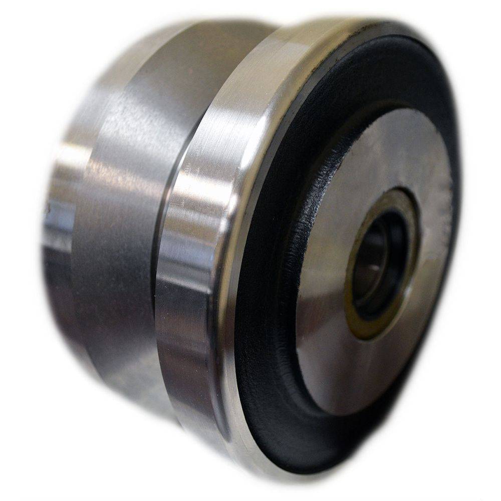 8" x 3" Forged Steel V-Groove Wheel - FV80LW85