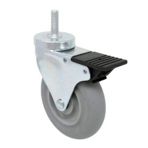 3-1/2" x 1-1/4" Light Medium Duty Total Lock Swivel Caster with Poly-Pro Wheel - T3PP35GI4479YY