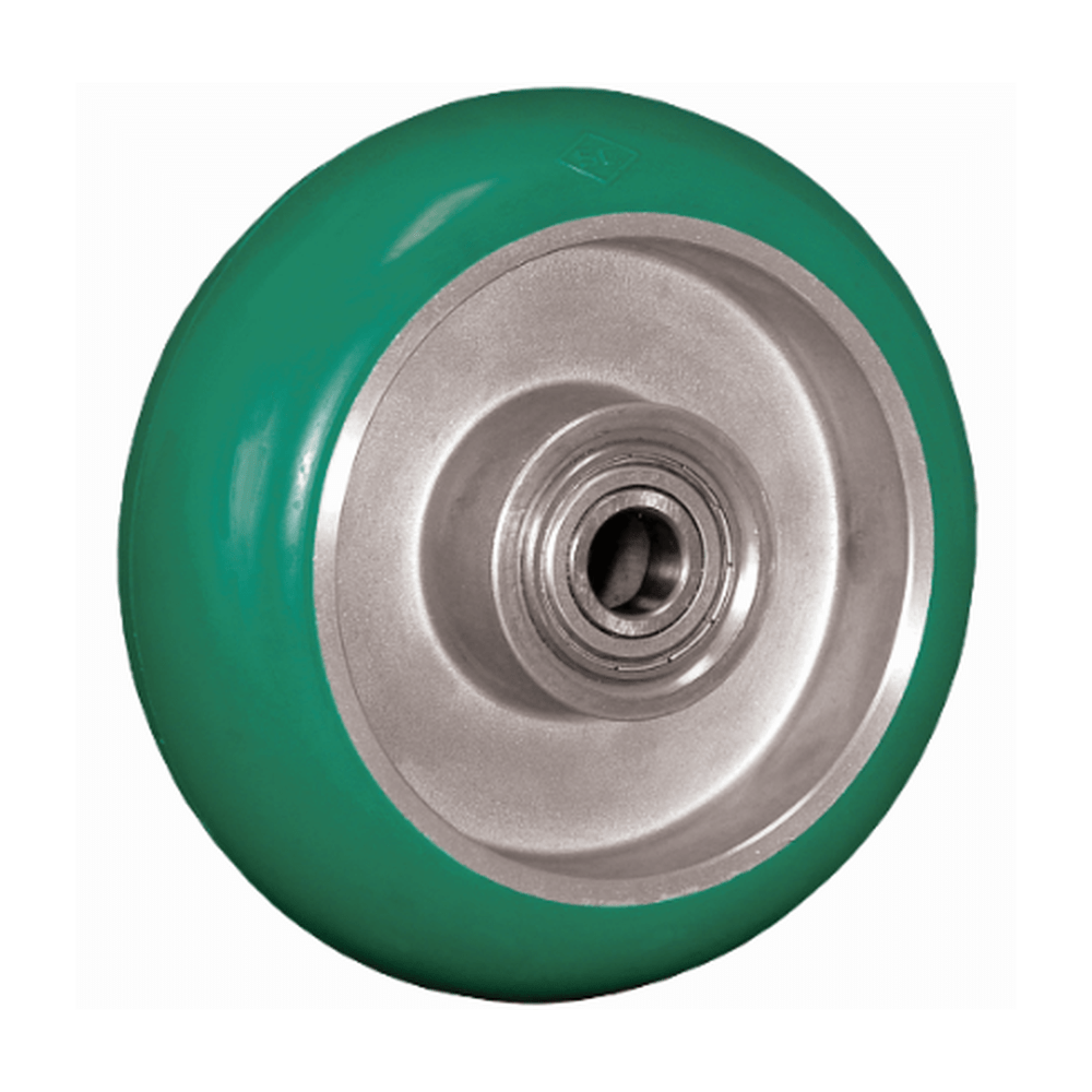 6" x 2" Polyflexon on Aluminum Wheel - UA60JN64