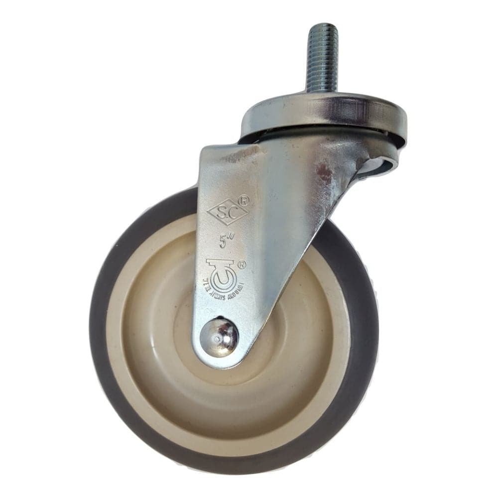 5" x 1-1/4" Light Medium Duty Swivel Caster with Thermo-Pro Wheel - 21TP50GY4768YY