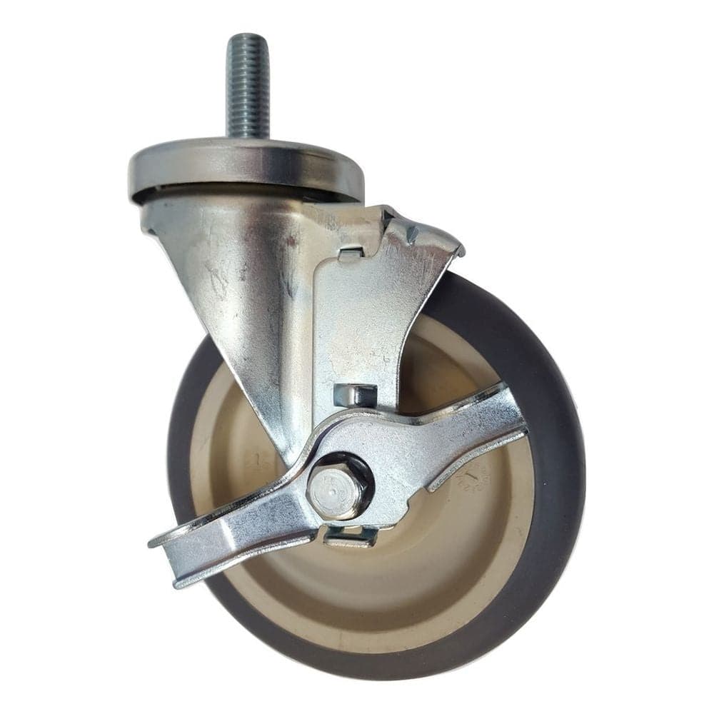 5" x 1-1/4" Light Medium Duty Swivel Caster with Thermo-Pro Wheel - 21TP50GY4768TY