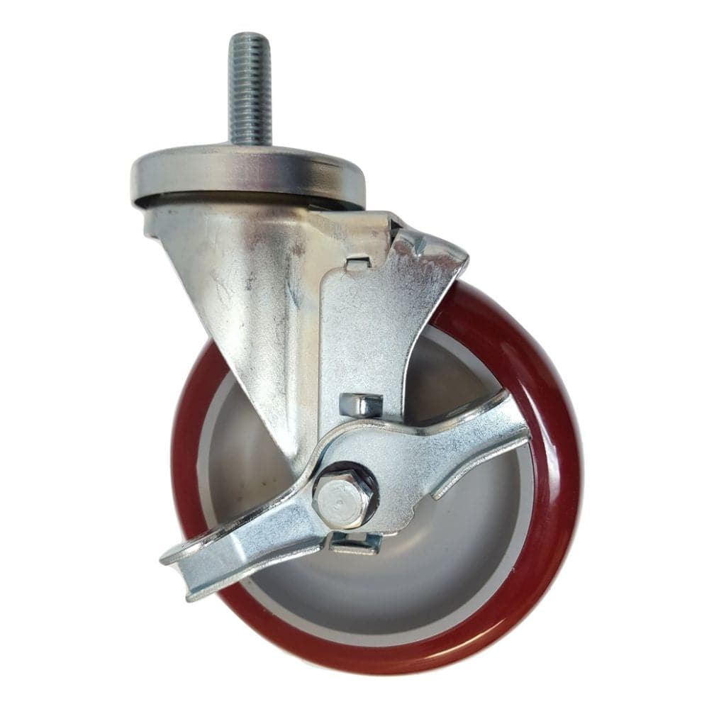 5" x 1-1/4" Light Medium Duty Swivel Caster with Polymadic Wheel - 21PM50GM4368TY